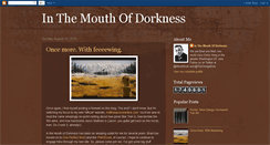 Desktop Screenshot of inthemouthofdorkness.blogspot.com