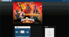 Desktop Screenshot of powerrangersmix.blogspot.com
