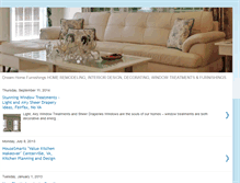 Tablet Screenshot of dreamhomefurnishings.blogspot.com