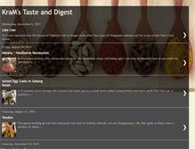Tablet Screenshot of krameats.blogspot.com