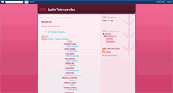 Desktop Screenshot of latintelenovelas.blogspot.com