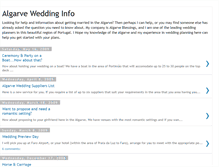Tablet Screenshot of natasha-algarveweddinginfo.blogspot.com