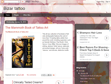 Tablet Screenshot of bizar-tattoo.blogspot.com