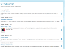 Tablet Screenshot of gtobserver.blogspot.com