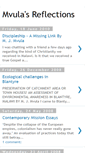 Mobile Screenshot of mvulasreflections.blogspot.com