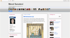 Desktop Screenshot of meralsanatevi.blogspot.com
