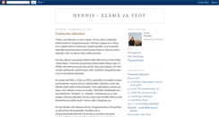 Desktop Screenshot of hennis-blog.blogspot.com