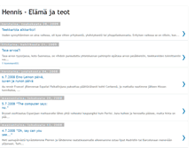 Tablet Screenshot of hennis-blog.blogspot.com