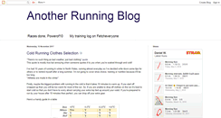 Desktop Screenshot of danielsrunningblog.blogspot.com