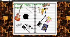 Desktop Screenshot of cadernodigitaldoraphaeaugusto.blogspot.com