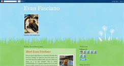 Desktop Screenshot of evanfasciano.blogspot.com