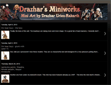 Tablet Screenshot of drazhar-urien-rakarth.blogspot.com