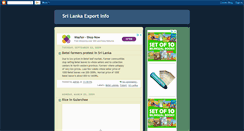 Desktop Screenshot of lanka-export.blogspot.com