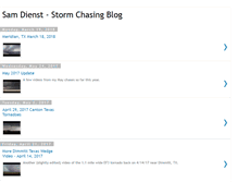 Tablet Screenshot of capturethestorm.blogspot.com