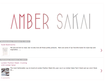 Tablet Screenshot of ambersakai.blogspot.com