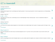 Tablet Screenshot of ictinassendelft.blogspot.com