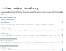 Tablet Screenshot of laughandlearnmommy.blogspot.com