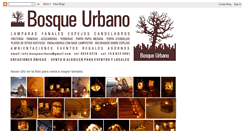 Desktop Screenshot of bosqueurbanocreaciones.blogspot.com
