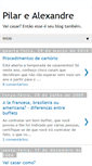 Mobile Screenshot of pilarealexandre.blogspot.com