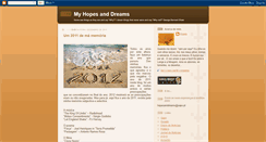 Desktop Screenshot of my-hopesanddreams.blogspot.com