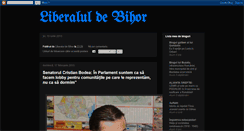 Desktop Screenshot of liberaluldebihor.blogspot.com