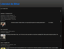 Tablet Screenshot of liberaluldebihor.blogspot.com