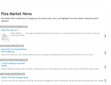 Tablet Screenshot of fleamarketnews.blogspot.com