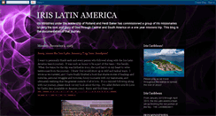 Desktop Screenshot of irislatinamerica.blogspot.com