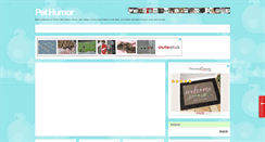 Desktop Screenshot of pethumor.blogspot.com