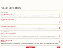 Tablet Screenshot of clio3home.blogspot.com