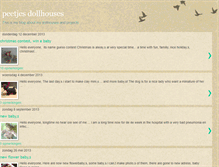 Tablet Screenshot of peetjesdollhouses.blogspot.com