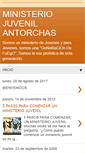 Mobile Screenshot of ministeriojuvenilantorchas.blogspot.com