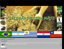Tablet Screenshot of colecaodeervamate.blogspot.com