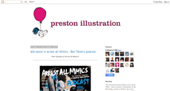 Desktop Screenshot of prestonillustration.blogspot.com