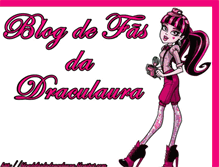 Tablet Screenshot of blogdefasdadraculaura.blogspot.com