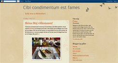 Desktop Screenshot of cibicondimentumestfames.blogspot.com
