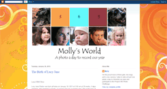 Desktop Screenshot of molly365photos.blogspot.com