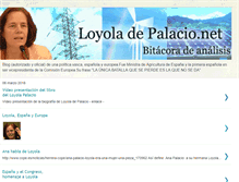 Tablet Screenshot of loyoladepalacio.blogspot.com