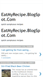 Mobile Screenshot of eatmyrecipe.blogspot.com