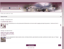 Tablet Screenshot of caminosdelsur5.blogspot.com