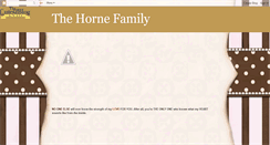 Desktop Screenshot of hornefamilydothan.blogspot.com