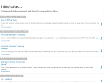 Tablet Screenshot of idedicate.blogspot.com