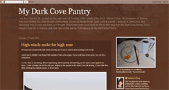 Desktop Screenshot of mydarkcovepantry.blogspot.com