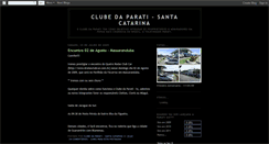 Desktop Screenshot of clubedaparatisc.blogspot.com