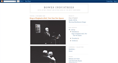 Desktop Screenshot of bowesindustries.blogspot.com