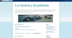 Desktop Screenshot of la-riqueza-y-la-pobreza.blogspot.com