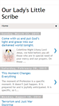 Mobile Screenshot of littlescribe.blogspot.com