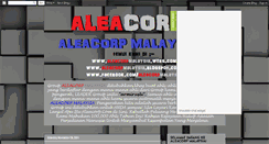 Desktop Screenshot of aleacorpmalaysia.blogspot.com