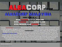 Tablet Screenshot of aleacorpmalaysia.blogspot.com