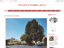Tablet Screenshot of nevereatwobblyjelly.blogspot.com
